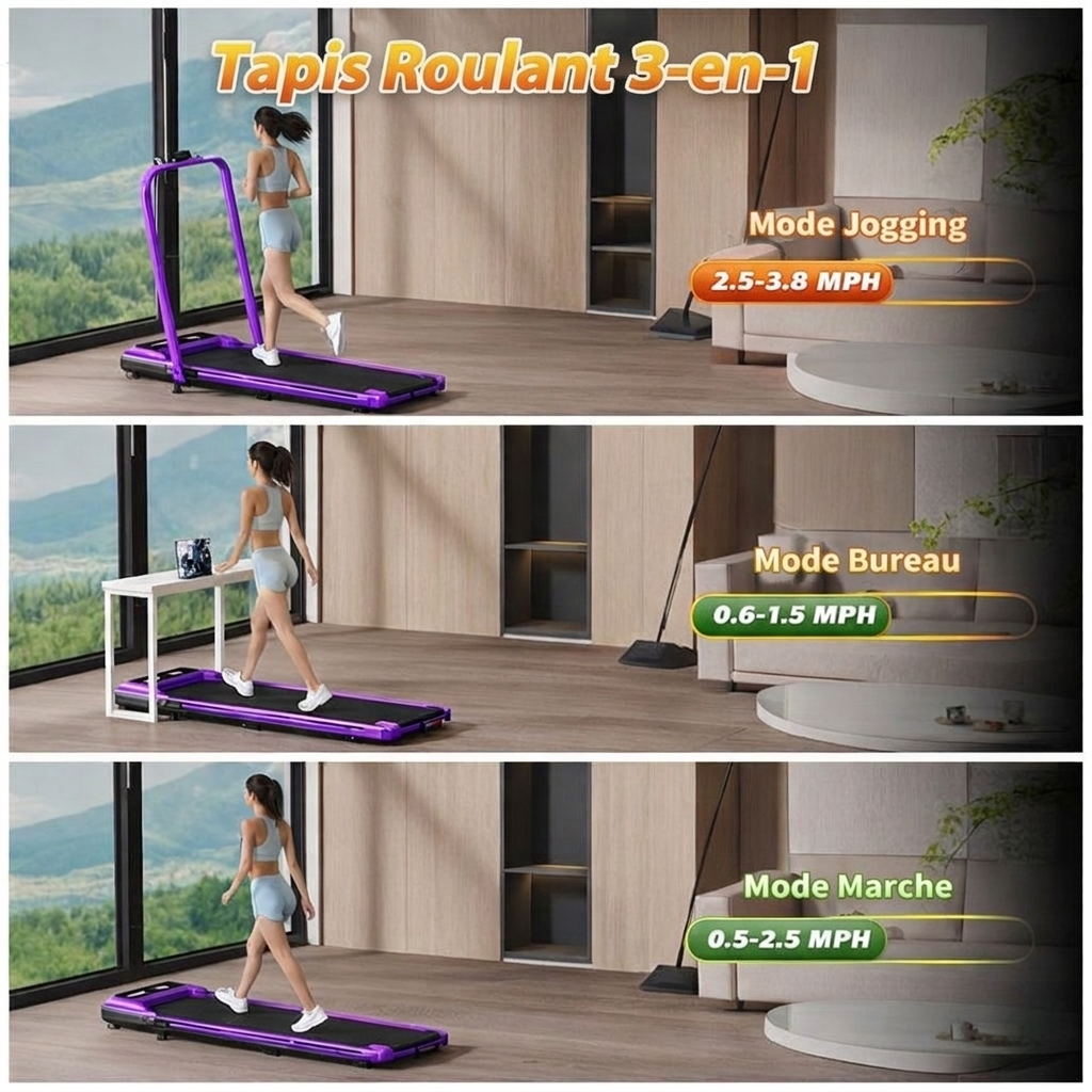VitalCore™ – Tapis de marche professionnel pour la maison